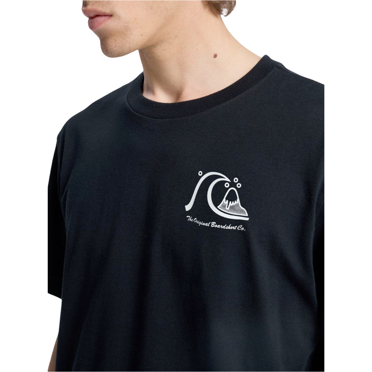 2026 Quiksilver Mens Evo Original T-Shirt EQYZT08263 - Black